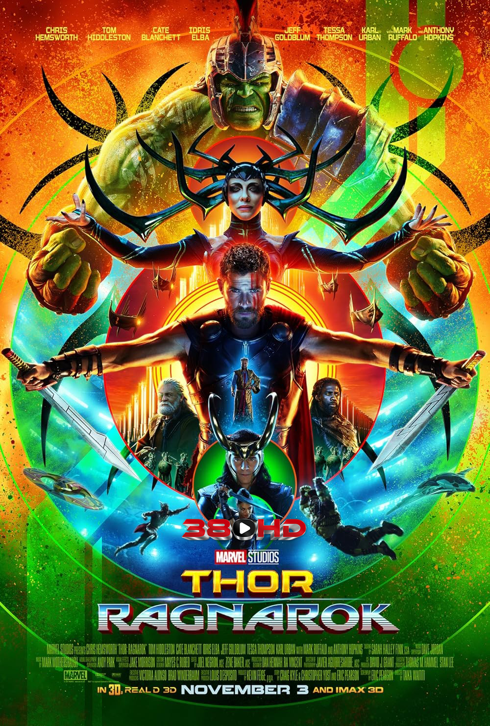 Thor 3 Ragnarok ศึกอวสานเทพเจ้า (2017) พากย์ไทย